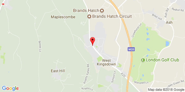 Google Map of 8 Clearways Business Estate London Road West Kingsdown Kent, TN15 6ES